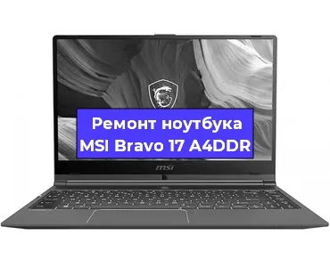 Чистка от пыли и замена термопасты на ноутбуке MSI Bravo 17 A4DDR в Челябинске
